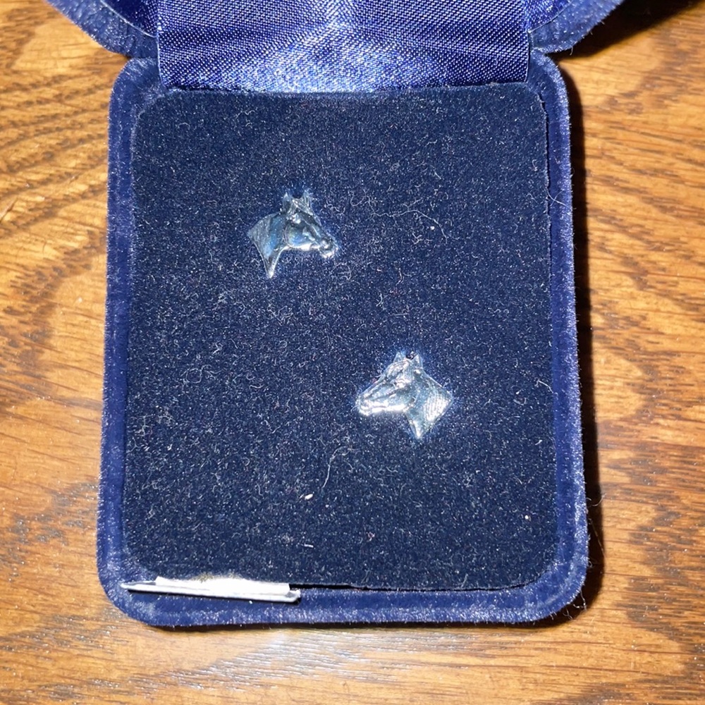 Horse earrings